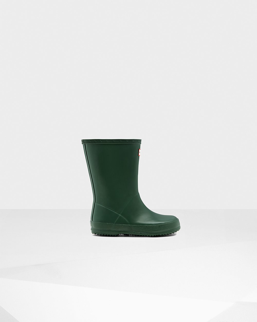 Kids Rain Boots - Hunter Original First Classic (38FWBHYUA) - Green